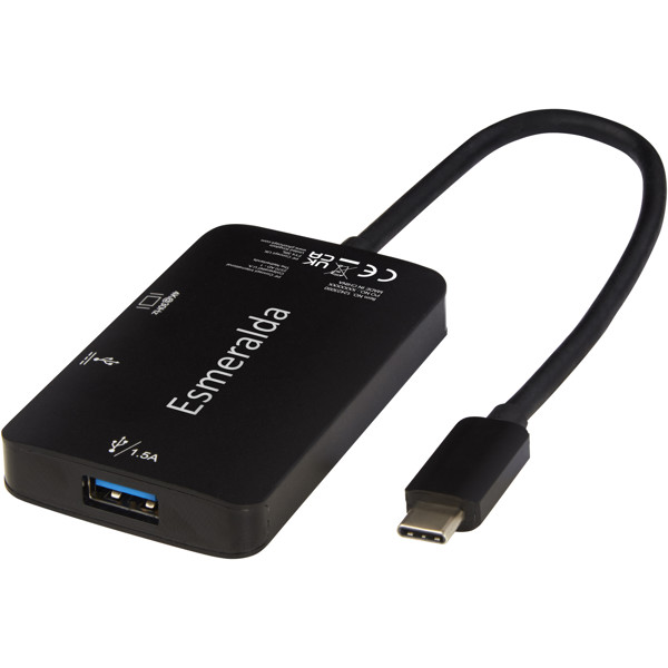 ADAPT Typ-C Multimediaadapter aus Aluminium (USB-A/Typ-C/HDMI)