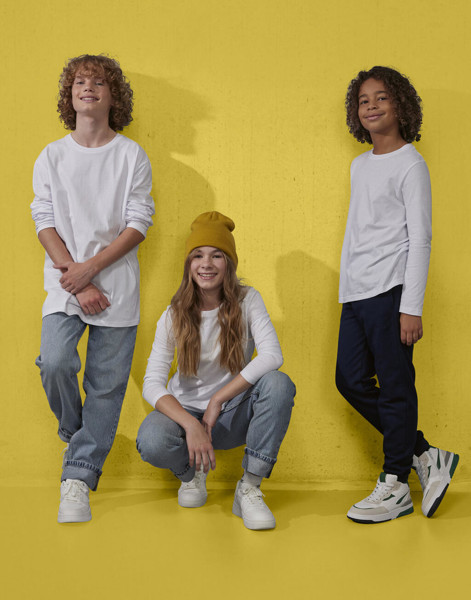 #E150LSL T-Shirt / Kids - White / 7/8 (122/128)