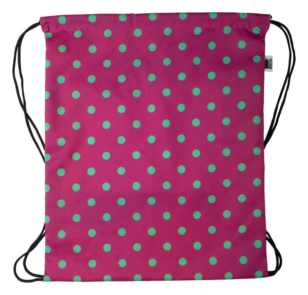 Sac piscine CreaDraw Zip RPET - Noir / Blanc