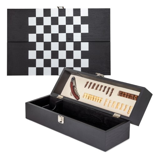 WINE SET + CHESS "SABOYA"