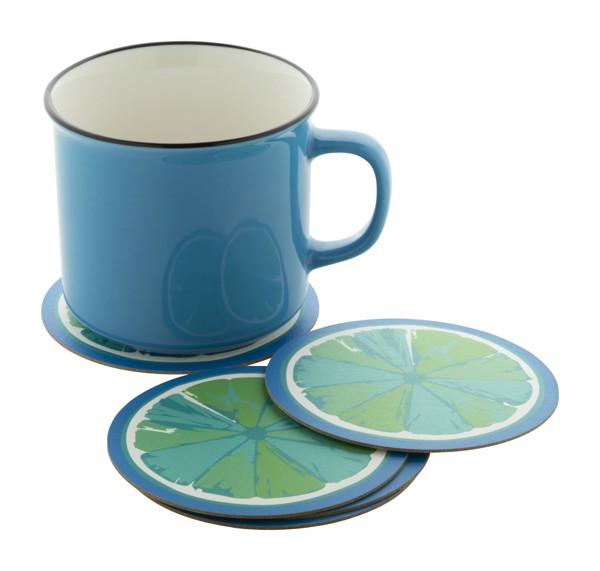 Paper Coaster CreaPint, Square - White