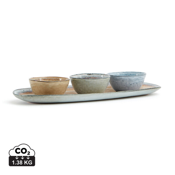 VINGA Nomimono serveerset - Beige