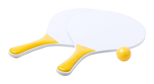 Plážový tenis Evira - Žlutá / Bílá