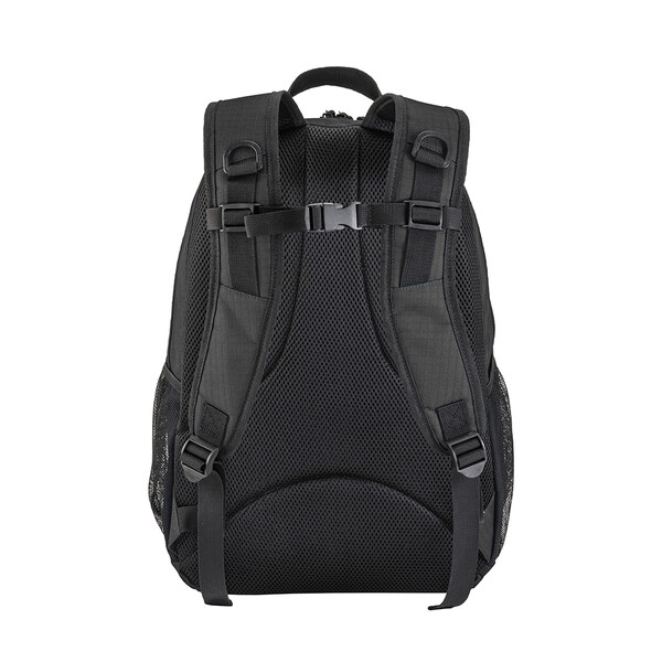Laptop Backpack (15") In Polyester Ripstop - Black