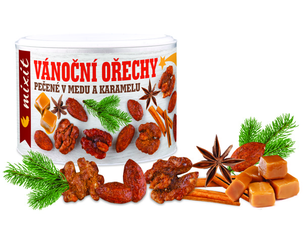 Vianočné orechy z pece, 125g