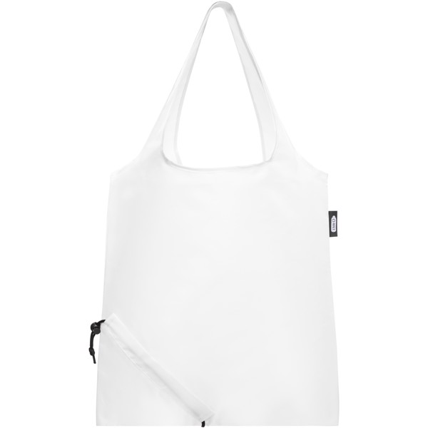 Sabia faltbare RPET Tragetasche 7L - weiss