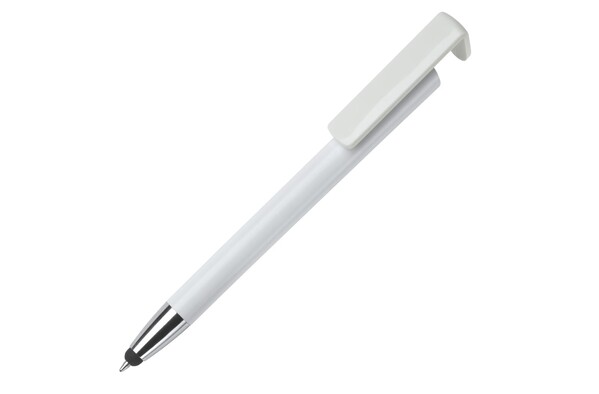 Stylo stylet 3 en 1 - Blanc