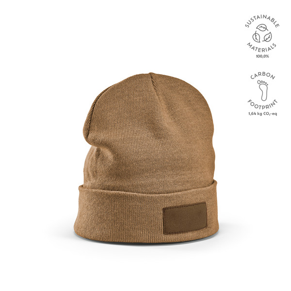 Tupac Beanie - Hnědavá