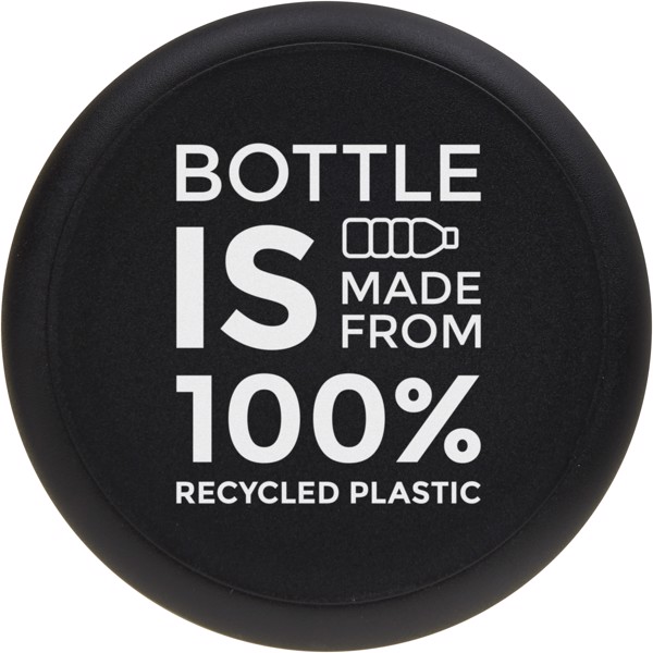 H2O Active® Eco Tempo 700 ml screw cap water bottle - Black / Charcoal
