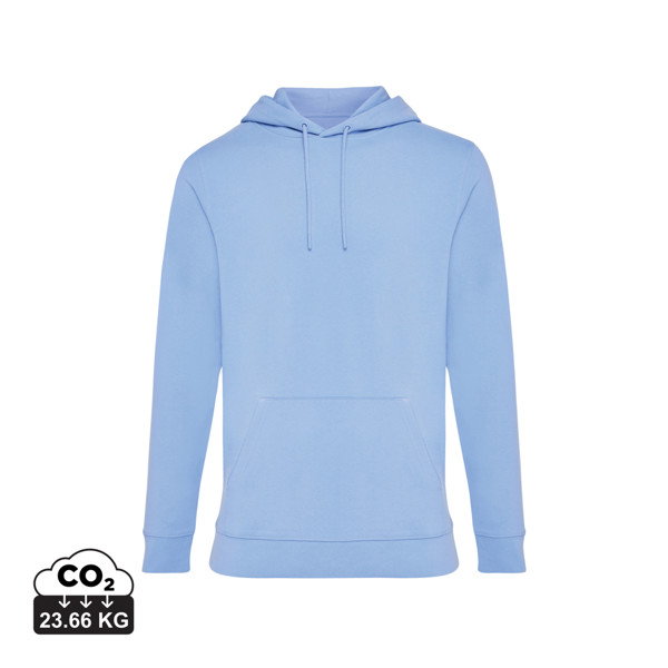 Iqoniq Jasper recycled cotton hoodie - Sky Blue / XL