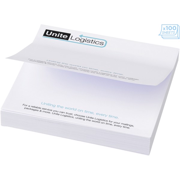 Sticky-Mate® Haftnotizen 100 x 100 mm - weiss / 25 pages