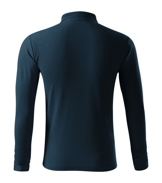 Polokošile Pánská Malfini® Pique Polo Ls - Námořní Modrá / M