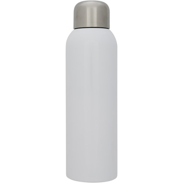 Garrafa de água de aço inoxidável com certificação RCS de 820 ml "Guzzle" - Branco