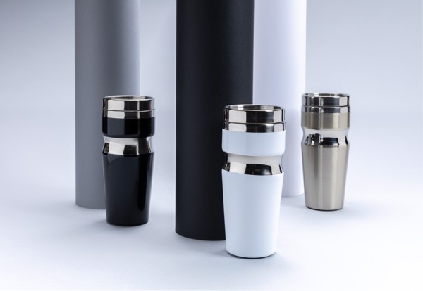 Xd Design Contour tumbler, 350ml stainless steel - Grey / Silver