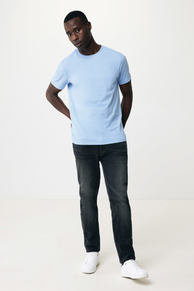 T-shirt en coton recyclé IQONIQ Brett - Sky Blue / S