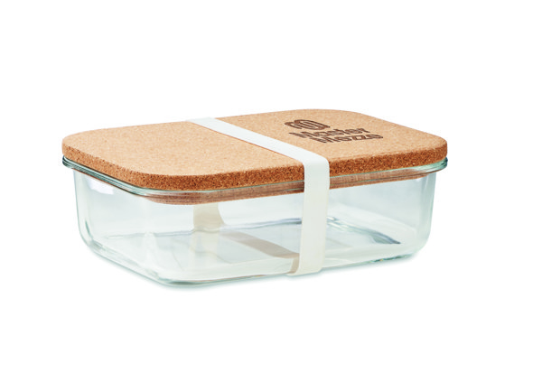 Lancheira borossilicato 830ml Canoa