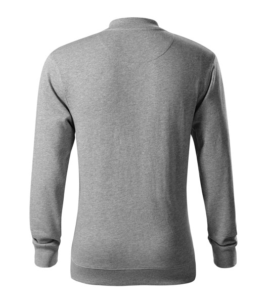 Mikina Pánská Malfini Premium® Bomber - Tmavě Šedý Melír / S