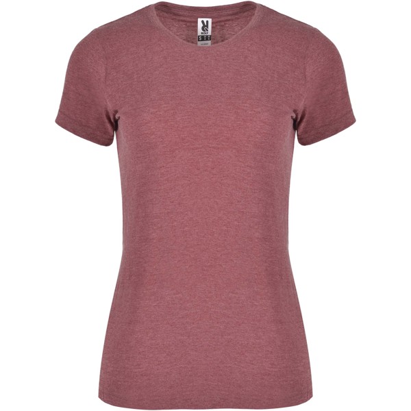 T-shirt a maniche corte da donna da 150 g/m² Fox - Granato melange / M