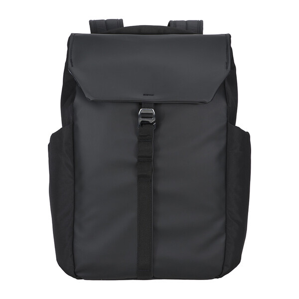 Laptop Backpack (15 Inch) In Water-Resistant 600D Pu With 210D Polyester Lining - Black