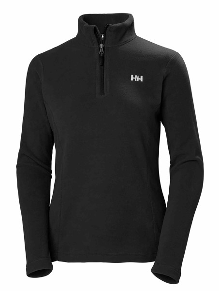 Helly Hansen Women's Daybreaker Half Zip Fleece - BLACK - S