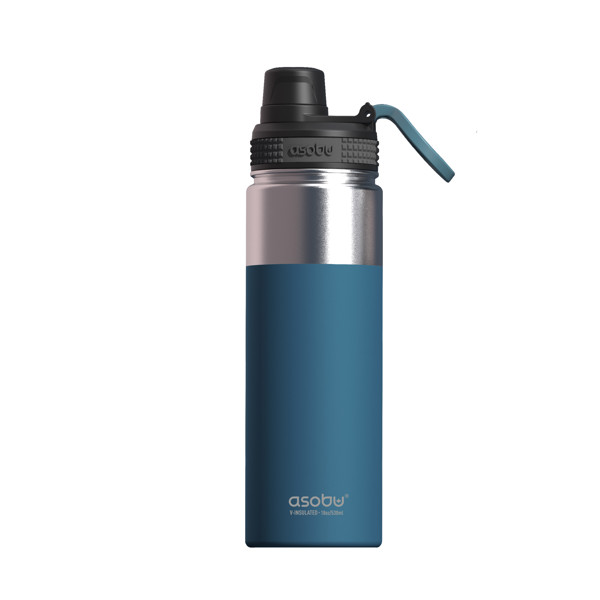 Asobu® Alpine Flask, Termo flaška za šport, 530 ml, modra