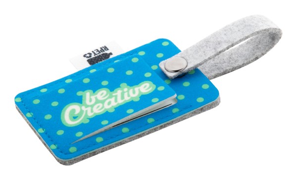 Custom Rpet Luggage Tag CreaFelt Tag