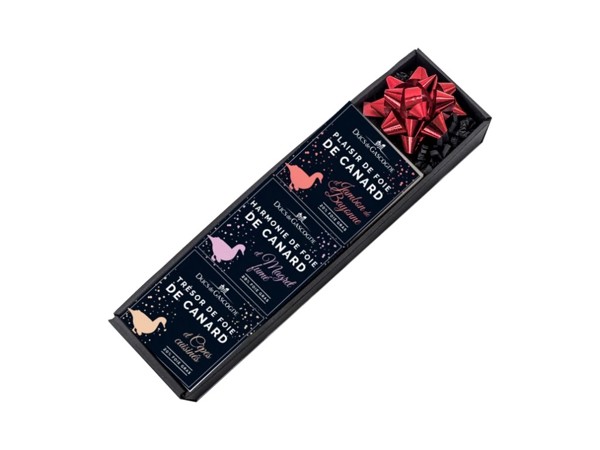 Darčekový set „Kačacie Plaisir“, 3x65g paštéty Ducs de Gascogne