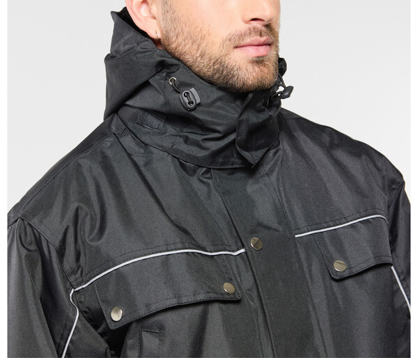 Parka 3 en 1 avec blouson amovible - BLACK / S