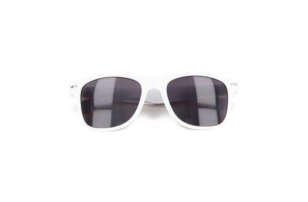 Justin RPC sunglasses with cork inlay UV400 - White
