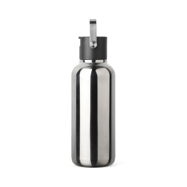 Nerezová láhev VINGA Cael 600 ml z RCS - Stříbrno-Šedá