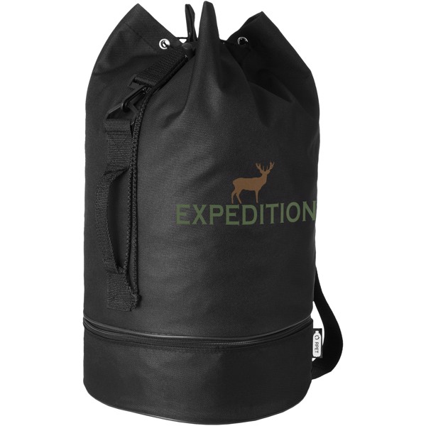 Retrend RPET sailor duffel bag 35L - Black