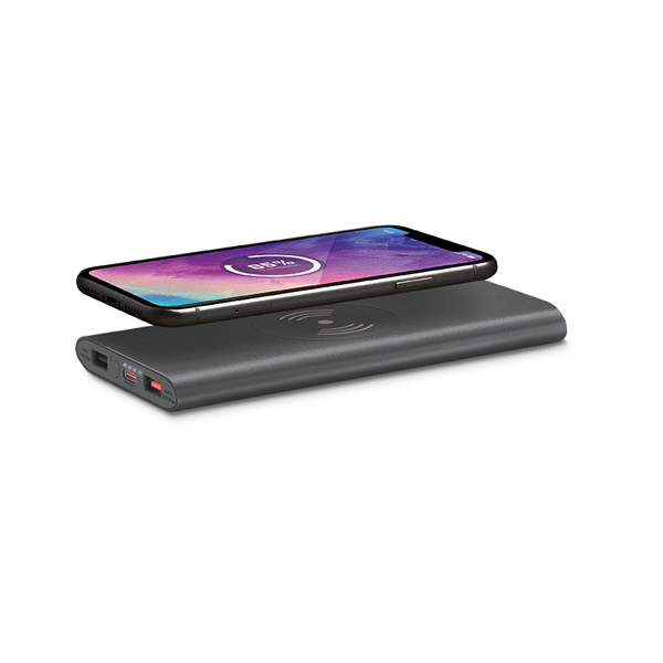 BATTERIE EXTERNE Li-po 8000 mAh ET CHARGEUR PAR INDUCTION 15W