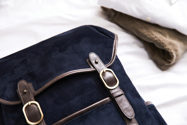 Vinga Hunton backpack, 17 inch laptop pocket - Blue