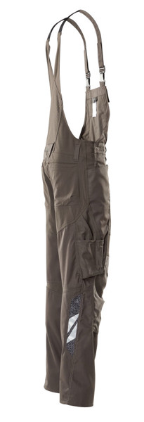 Pantaloni salopetă cu buzunare pentru genunchi - MASCOT® - Dark Anthracite