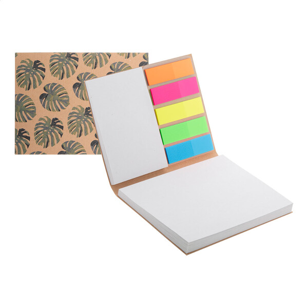 Bloc-notes autocollant personnalisé CreaStick Combo A Eco