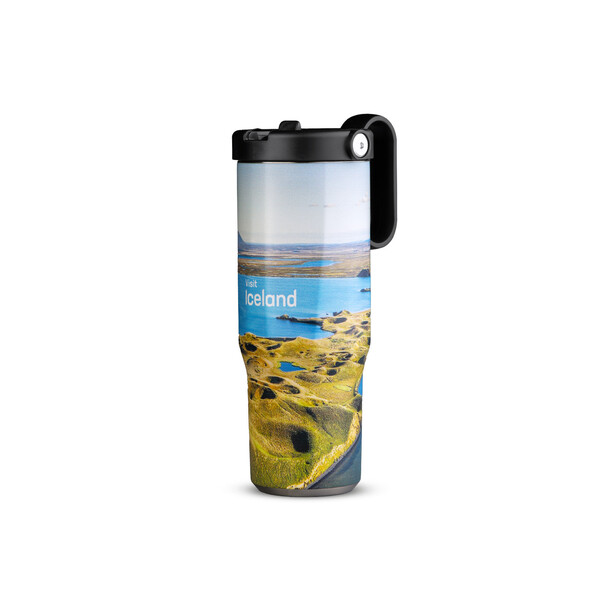CALYPSO 878 - 360° - BND878 - Gobelet en acier inoxydable recyclé à double paroi et sous vide, 900 ml / 30 oz