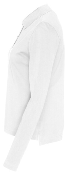 Cottover Gots Pique Long Sleeve Lady white L