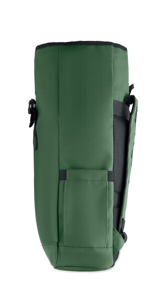 Rolltop laptop rugzak 600D Bangkok Roll - Donker Marinegroen
