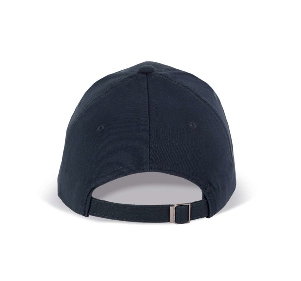 Sandwich Peak Cap - 6 Panels - White / Navy