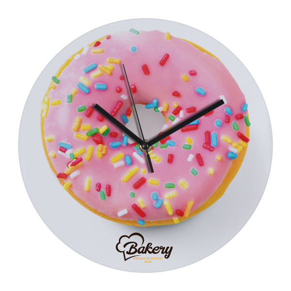 Wanduhr mit Allover Ziffernblatt Venice