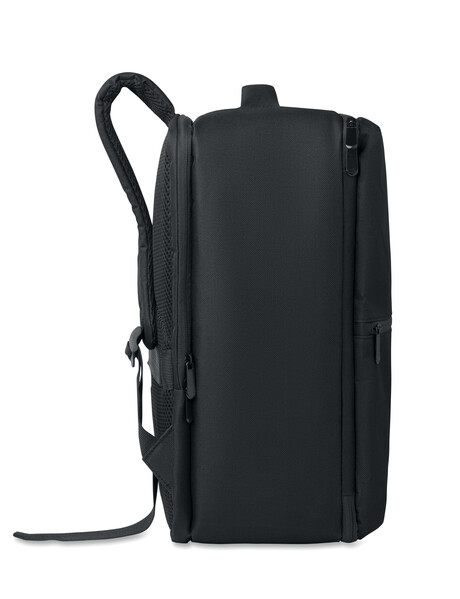 RPET backpack w/vacuum bag 18L Cityflow - Black