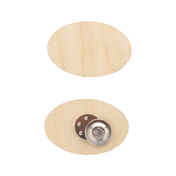 Badge magnétique WooBadge - Naturelle