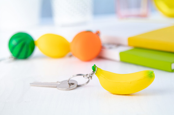 Antistress Keyring Fruty - Yellow