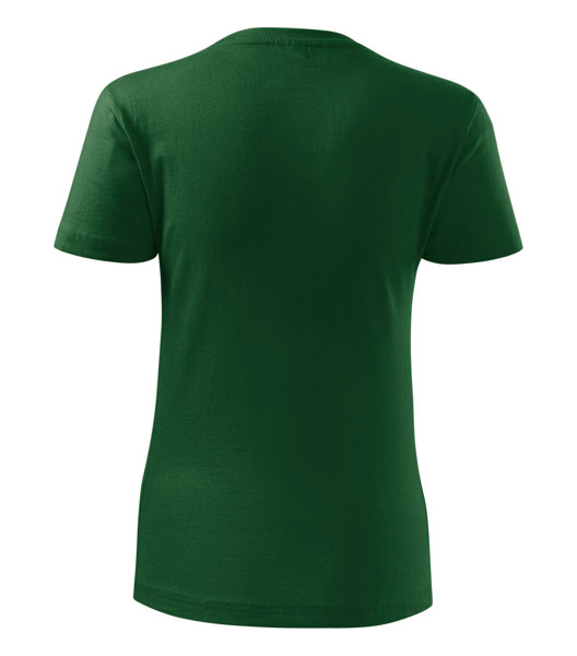 Tričko Dámské Malfini® Classic New - Lahvově Zelená / M