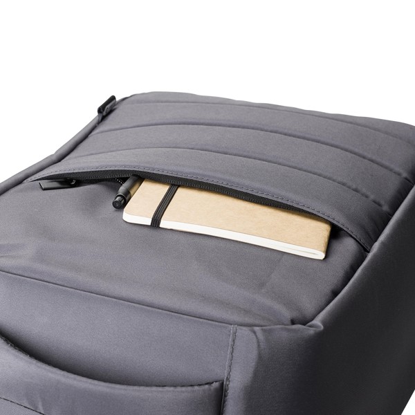 rPET polyester (300D) laptoprugzak Calliope - grijs