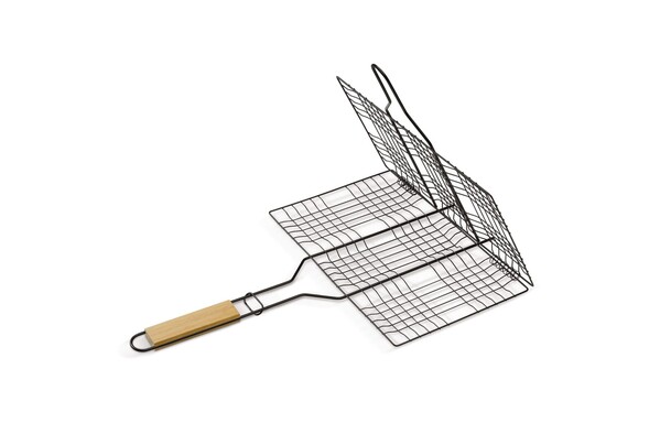 Barbecue Grill rechteckig - Holz