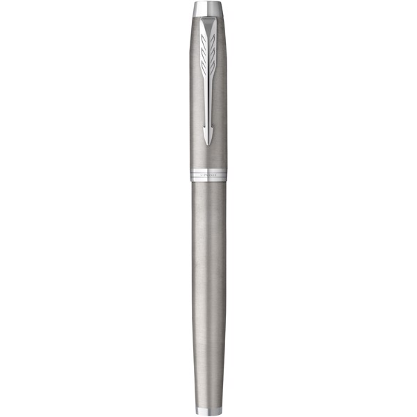Stylo roller IM Parker (encre noire) - Argent