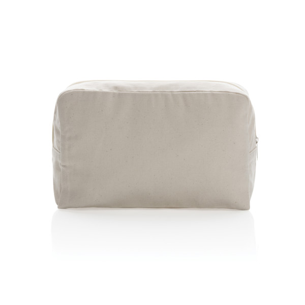 Impact Aware™ 285 gsm rcanvas toiletry bag undyed - Off White
