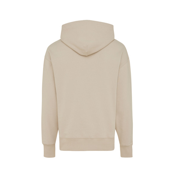 Iqoniq Yoho recycled cotton relaxed hoodie - Desert / XS