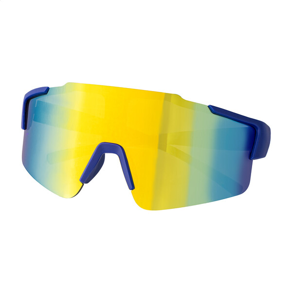 Lunettes de soleil sport en RPC Aerospin - Bleu